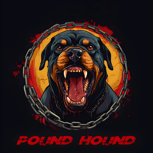 Pound Hound Logo Tee